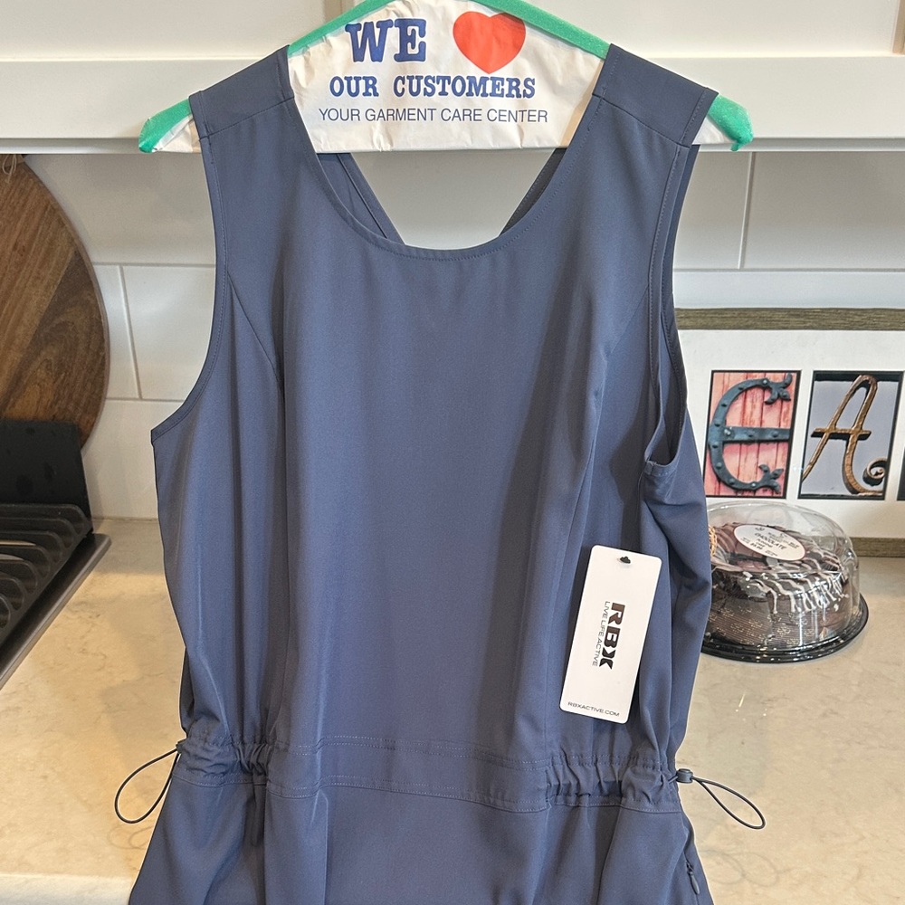 RBX Activewear dress in Slate Blue